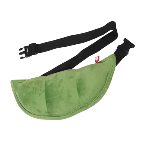 Ipetboom Pack Umhängetaschen für Herren modische Brusttasche Bohnen-Taillentasche Tasche für Jungen Mehrzweck-Brusttasche Plüsch-Bohnen-Hüfttasche Gürteltaschen Filzstoff von Ipetboom