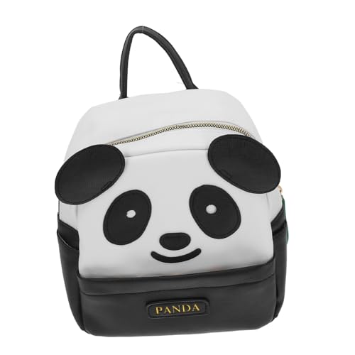 Ipetboom Panda-Rucksack Cartoon-Muster Schultertasche Für Jungen Mädchen Reiserucksack Schulrucksack Schlicht Und Modisch Verstellbare Schultergurte von Ipetboom