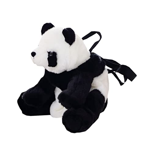 Ipetboom Panda-plüsch-Rucksack Für Junge Mädchen Großer Capacity Tasche Aus Hochwertigem Material Mit Robustem Metall-reißverschluss Für Spielzeug-aufbewahrung von Ipetboom