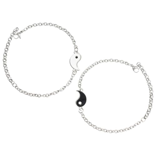 Ipetboom Partner Armbänder Verstellbare Freundschaftsarmbänder für Männer und Frauen Symbolischer Schmuck für Alltag und Besondere Anlässe von Ipetboom
