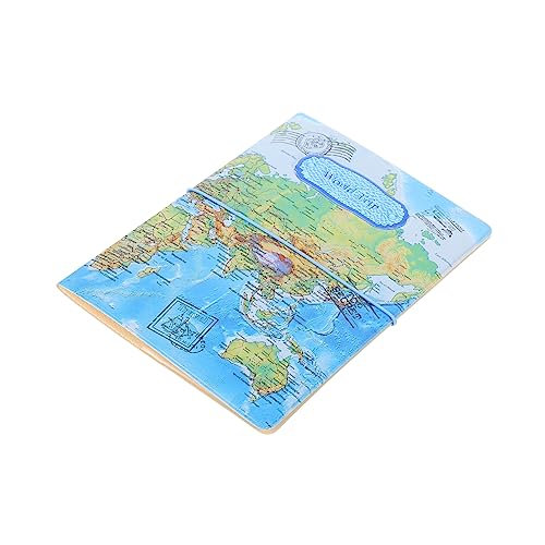 Ipetboom Passinhaber Reisepass Brieftasche Passhalter für Männer Reisepassetui Zubehör abdecken Passhalterabdeckung Abdeckung für Reisedokumente Reiseinhaber für Reisen Reisezubehör Pu Blau von Ipetboom