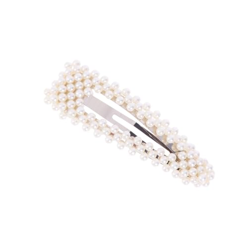 Ipetboom Perlen Haarclip für Damen Wasserdrop Form Elegantes Haaraccessoire Weiß Stilvolles Design für Langlebig für Verschiedene Outfits von Ipetboom