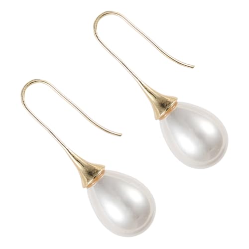 Ipetboom Perlenohrringe Damen Tropfen Ohrhänger Vintage Stil Wasserfall Design Stilvolle Baumelnde Ohrringe für Frauen Langlebiges Material Perfektes für Besondere Anlässe von Ipetboom