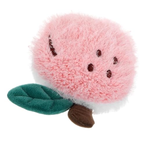 Ipetboom Plüsch Apfel Brosche Niedlich Cartoon Design Kuschelig Anstecknadel Für Kleidung Rucksäcke Socken Mädchen Jungen Zubehör von Ipetboom