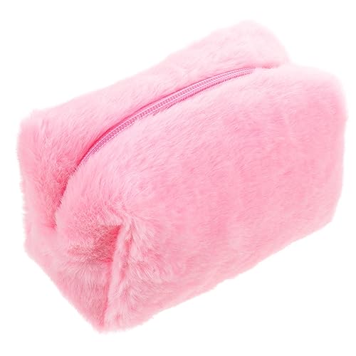 Ipetboom Reise Kosmetiktasche Aus Plüsch Handliche Make-up Tasche Für Damen Für Toilettenartikel Und Kosmetik Leicht Und Praktisch Für Unterwegs von Ipetboom