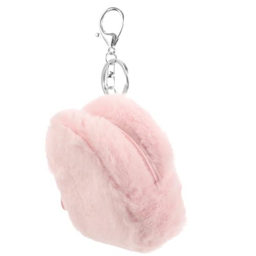 Ipetboom Süßes Plüsch Geldbörse Mit Schlüsselanhänger Für Mädchen Mini Plüsch Tasche Zur Aufbewahrung Von Münzen Ohrhörern Und Schlüsseln Perfektes Für Besondere Anlässe von Ipetboom