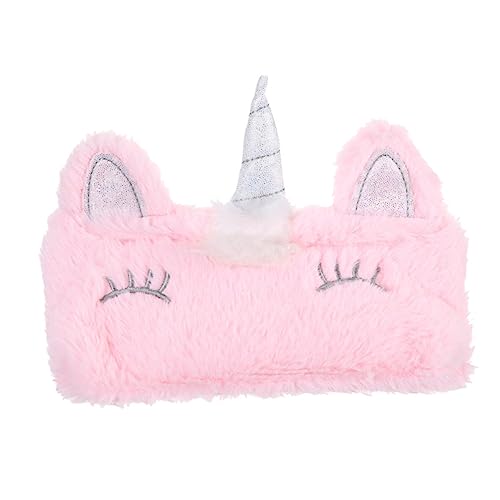 Ipetboom Plüsch-federmäppchen Flauschig Mit Reißverschluss Für Schreibwaren Kosmetiktasche Mädchen Handytasche Lagerung Beutel Waschbar Umweltfreundlich von Ipetboom