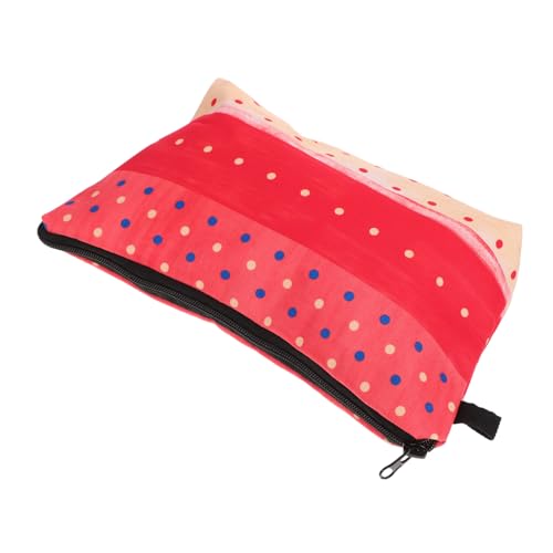 Ipetboom Polka Dot Kosmetik Tasche Make-up-Tasche Organisator bilden Kosmetiktasche Seesäcke für unterwegs Schminktasche für die Handtasche Damen Schminktasche Reise-Kulturbeutel tragbar von Ipetboom