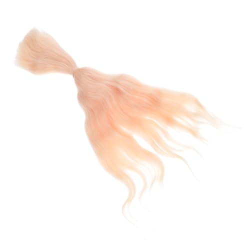 Ipetboom Puppenhaar Tressen Ersatz Für Gewellte Puppenperücken Goldenes Lockiges Kunsthaar Bastelbedarf Für DIY Projekte Und Themenveranstaltungen von Ipetboom