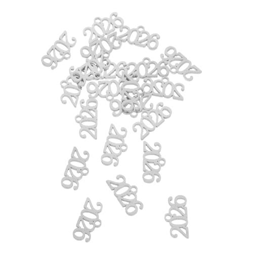 Ipetboom Quasten Anhänger „2026“ Quasten Anhänger „2026“ Für Die Abschlusskappe Neujahr Weihnachten Schmuckherstellung DIY Handwerk Schlüsselanhänger 20 Stück von Ipetboom