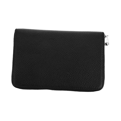 Ipetboom RFID Geschütztes Kartenetui Hochwertigem Rindsleder Multifunktionale Brieftasche Mit Vielen Fächern Für Kreditkarten Bargeld Münzen Für Damen Reisen von Ipetboom