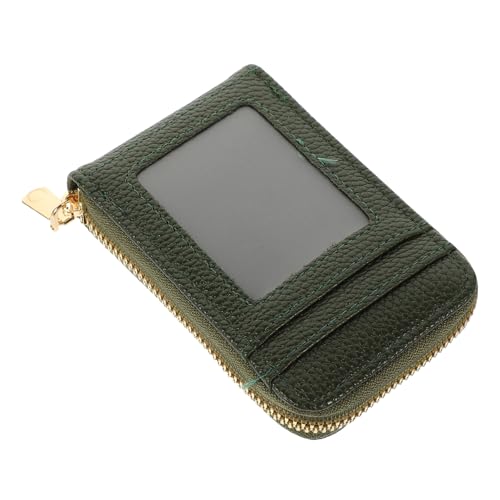 Ipetboom RFID Geschütztes Kartenetui Klein und Kompakt PU Aluminium Leicht und Langlebig Praktischer Geldbeutel Herren für Reise Büro und Alltag Multifunktionale Kartenmappe mit Münzfach von Ipetboom