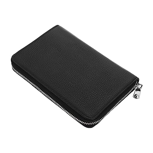 Ipetboom RFID Kartenetui Großes Fassungsvermögen Multifunktionales Kreditkartenetui Damen PU Geldbörse Mittelgroß Organizer für Reisen und Alltag von Ipetboom