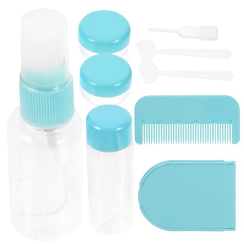 Ipetboom Reiseflasche Aus Tragbar Und Wiederverwendbar Mit Behältern Für Shampoo Lotion Seife Kosmetikspiegel Zahnbürste Handtuch Maskenriegel Und Tasche Für Reisen Und Camping von Ipetboom