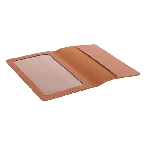 Ipetboom Reisepasshülle aus Dickem PU Braunes Passport Cover mit Mehreren Fächern Langlebiger Kartenhalter und Führerscheinetui Stilvoller Reisebegleiter für Damen und Herren von Ipetboom