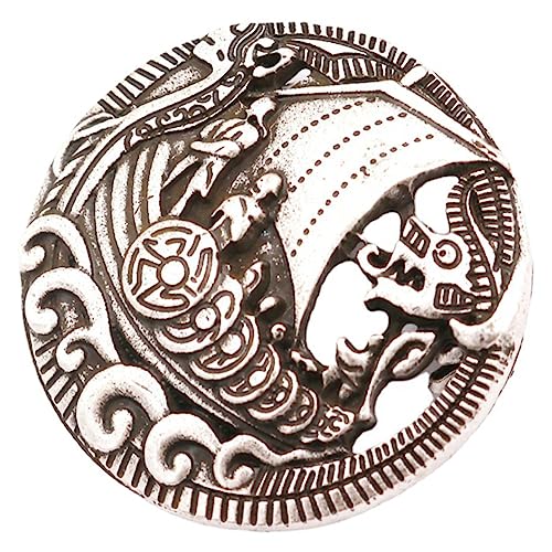 Ipetboom Retro Brosche Pin mit Keltischem Viking Boot Design Eleganter Schal Clip für Damen für Besondere Anlässe Wie Valentinstag Weihnachten Hochwertigem Gefertigt von Ipetboom