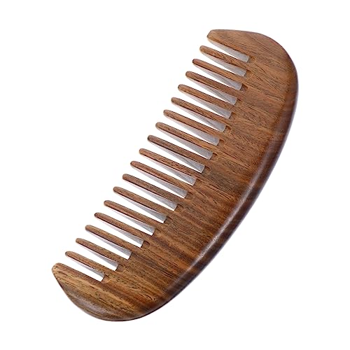 Ipetboom Tragbarer Retro Verawood Kamm Holz Haarkamm Für Kopfhautmassage Langlebig Für Haartypen Frisur Und Massagewerkzeug Für Frauen Und Männer von Ipetboom
