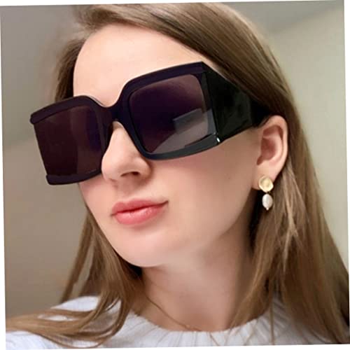 Ipetboom Retro Sonnenbrille Herren Damen Große Rahmen Sommer Outdoor Sonnenbrille Kreative Beach Shades Modisch Robust Schwarz Ipetboom Retro Sonnenbrille Herren Damen Große Rahmen Sommer Outdoor Sonnenbrille Kreative Beach Shades Modisch Robust Schwarz von Ipetboom