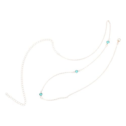 Ipetboom Rhinestone Body Chain für Frauen Eleganter Leichter Taillengürtel mit Funkelnden Kristallen Vielseitiges Sommer Accessoire für Strand Party und Alltag Langlebiges Design Modisches von Ipetboom