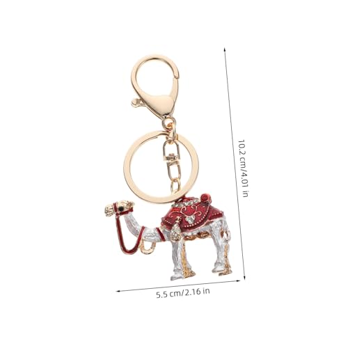 Ipetboom Rhinestone Verzierter Kamel Schlüsselanhänger aus Leichtem mit Modischem Anhänger Tragbar als Taschen und Rucksackdekor Stilvolles Accessoire für Damen und Herren Ipetboom Rhinestone Verzierter Kamel Schlüsselanhänger aus Leichtem mit Modischem Anhänger Tragbar als Taschen und Rucksackdekor Stilvolles Accessoire für Damen und Herren von Ipetboom