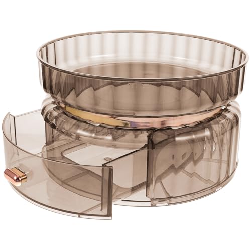 Ipetboom Make-up-organizer Für Die Arbeitsplatte Organizer Für Schubladen 2-stufiger Schreibtisch-schubladen-organizer Kosmetik-organizer Für Den Einsatz Im Büro Und Zu Hause von Ipetboom