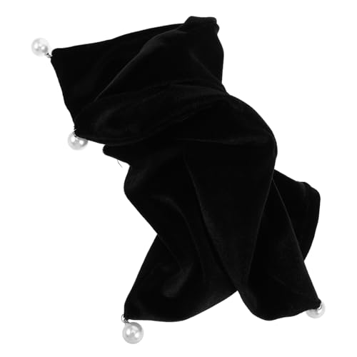 Ipetboom Extra Große Haargummis Aus Samt Für Damen Große Samt-haargummis Haarbänder Für Damen Mit Perlenanhänger Für Und Koreanische Schals von Ipetboom