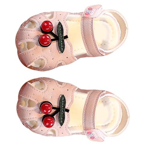 Ipetboom Sandalen Sommer Atmungsaktive Kirschenmuster Schuhe Weiche Sohle Weit Verbreitet Für Kleine Mädchen von Ipetboom