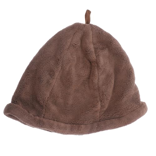 Ipetboom Comfort Sauna Hut Aus Weichem Korallenvlies Schnell Trocknend Und Warm Für Sauna Dampfbad Und Badezimmer Für Damen Und Herren Kaffee Farbe Ipetboom Comfort Sauna Hut Aus Weichem Korallenvlies Schnell Trocknend Und Warm Für Sauna Dampfbad Und Badezimmer Für Damen Und Herren Kaffee Farbe von Ipetboom