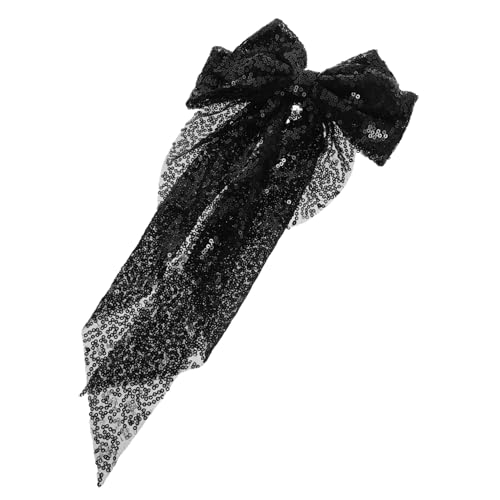 Ipetboom Großer -bow Haarclip Für Hohe Vielseitige Haaraccessoire Mit Funkelnden Pailletten Für Stilvolle Looks Und Besondere Anlässe von Ipetboom