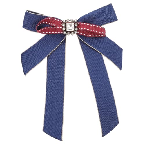 Ipetboom Vorgebundene Damenfliege Modische Schleife Polyester Für Hochzeiten Und Formelle Anlässe Einstellbare Brosche von Ipetboom