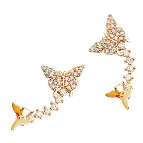 Ipetboom Schmetterling Ohrstecker Damen Zarte Zirkonia Ohrhänger Leicht Modern Schmuck für Frauen Alltag Valentinstag Ipetboom Schmetterling Ohrstecker Damen Zarte Zirkonia Ohrhänger Leicht Modern Schmuck für Frauen Alltag Valentinstag von Ipetboom