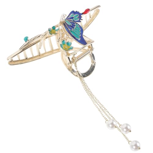 Ipetboom Schmetterlings-Haarspange große Haarspange Schnappclips für Haare Clips für dickes Haar Mädchen Haarspange mit beweglichen Flügeln haarschmuck süße Haarklammer Haarspangen Metall von Ipetboom