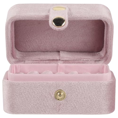Ipetboom Reise Schmuck Organizer Tragbare Schmuckbox Für Ohrringe Und Ringe Reisetäschchen Für Damen Für Unterwegs Und Reisen von Ipetboom