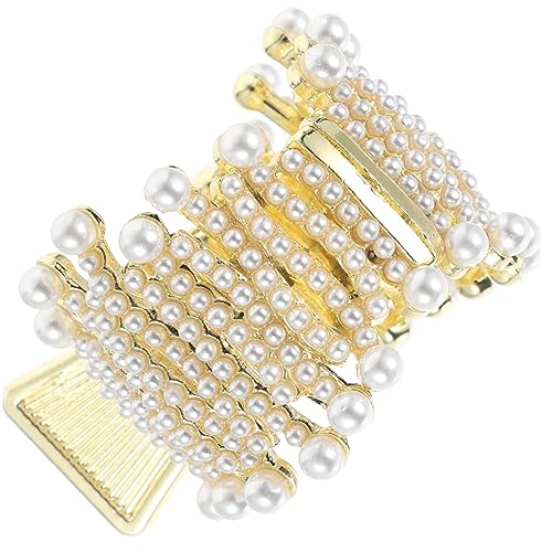 Ipetboom Krallenhaarspangen Schneeflocke Haarnadel haargummiring Haarspange für Damen, Haarschmuck Haarspangen Haarklammer Golddekor Haarspange mittel Haarspange Klaue dicht schmücken Kamm von Ipetboom