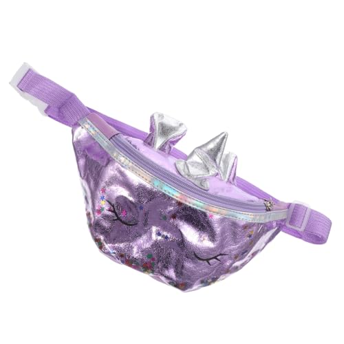 Ipetboom Schöne Einhorn Gürteltasche Umhängetasche für Mädchen Langlebiges Material Freizeit Tasche für Reisen und Outdoor Aktivitäten von Ipetboom