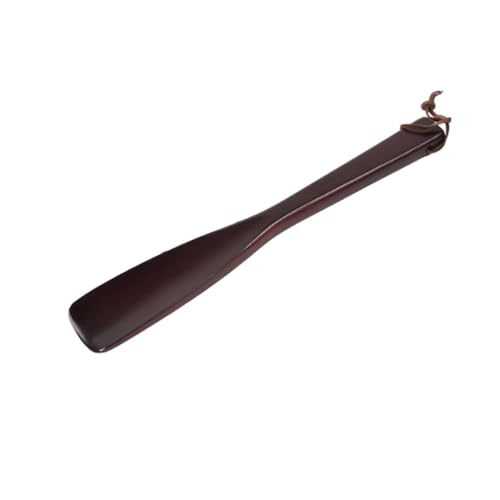 Ipetboom Schuhlöffel mit Langem Holzgriff Langlebig Leicht für Senioren Schwangere Damen Herren für Zuhause Büro Reise von Ipetboom