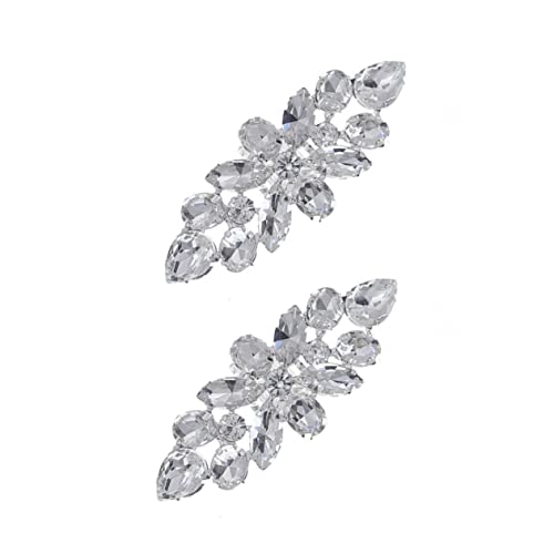 Ipetboom Schuhschnallen Modisch Schuhdekoration Schuhschmuck Silber Flach Schuh Stiefel Sandalen High Heels Damen Alltag Hochzeit Anlass von Ipetboom