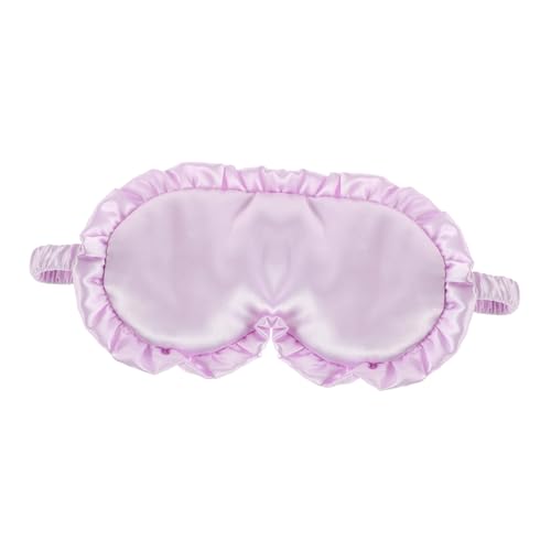 Ipetboom Seidenimitat-augenmaske Zum Schlafen Bequeme Schlafmaske Mit Lichtblockierendem Design Für Reisen Und Nickerchen Verstellbares Gummiband Für Jeden Kopf von Ipetboom