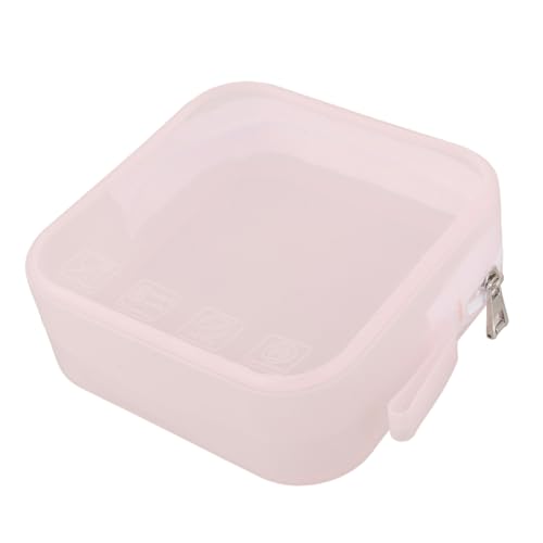 Ipetboom Silikon-Make-up-Tasche Reise-kulturtasche Für Damen Make-up-Pinsel-etui Mit Reißverschluss Spritzwassergeschützt Und Geräumig Für Reisen Und Alltag von Ipetboom