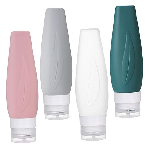 Ipetboom Silikon Reiseflaschen Teilig Kleine Auslaufsichere Squeeze Fläschchen für Kosmetik Lotion Shampoo Duschgel Reisebehälter mit Aufbewahrungstasche für Damen Toilettenartikel Ipetboom Silikon Reiseflaschen Teilig Kleine Auslaufsichere Squeeze Fläschchen für Kosmetik Lotion Shampoo Duschgel Reisebehälter mit Aufbewahrungstasche für Damen Toilettenartikel von Ipetboom