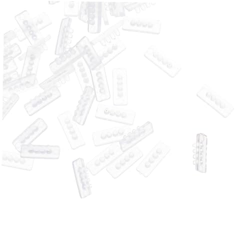 Ipetboom 100stücke Silikon Haarnadel -bänder Clip Streifen Diy Haarnadel Anti-slip-lieferung von Ipetboom