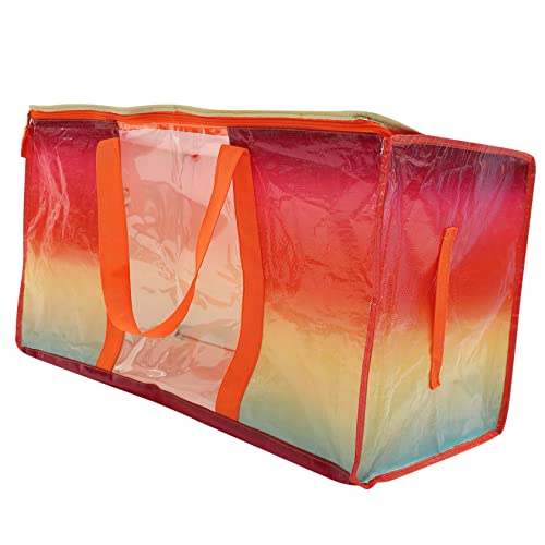 Ipetboom Aufbewahrungstasche Für Steppdecken Mit Fenster Große Kapazität Organizer-Tasche Für Bettwäsche Kleidung Wäsche Mit Tragegriff von Ipetboom