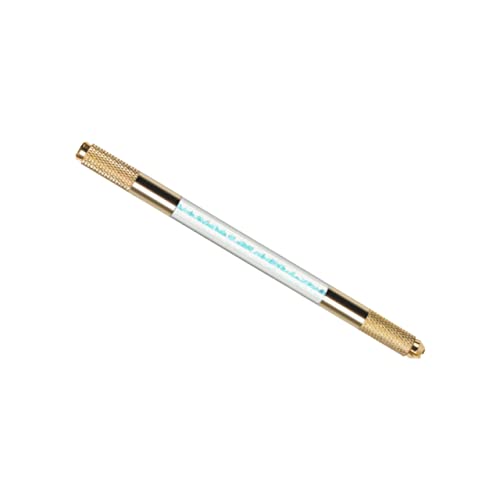 Ipetboom Stickstift Augenbrauenstift Stift Zum Tätowieren Der Haut Nadel Für Augenbrauen-tattoos Microblading-stift Mit Strassgriff Tätowierstift Mit Köpfen Strasssteine Blue von Ipetboom