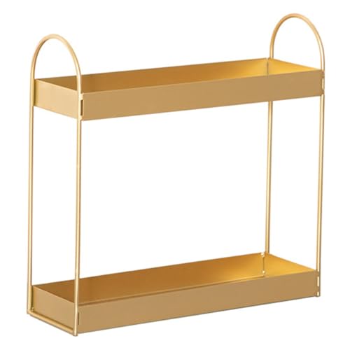 Ipetboom Schminktisch Organizer Regal Kommodenregal Küche Home Storage Rack Makeup Storage Shelf Badezimmer Organizer Shelf Aufbewahrungsregal Platzsparend von Ipetboom