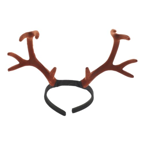 Ipetboom Weihnachts- Geweih Haarreif Einstellbare Kopfbedeckung Kostüm Zubehör Für Halloween Und Festlichkeiten Bequemes Und Material Für Erwachsene von Ipetboom