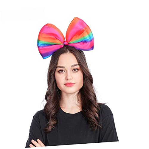 Ipetboom Performance-haarreifen Schleifenhaar Bowknot-stirnband Mädchen Stirnbänder Stirnband Für Mädchen Schleife-stirnband Party-kopfschmuck Stirnbänder Für Kind Kleidung Blumenmädchen von Ipetboom