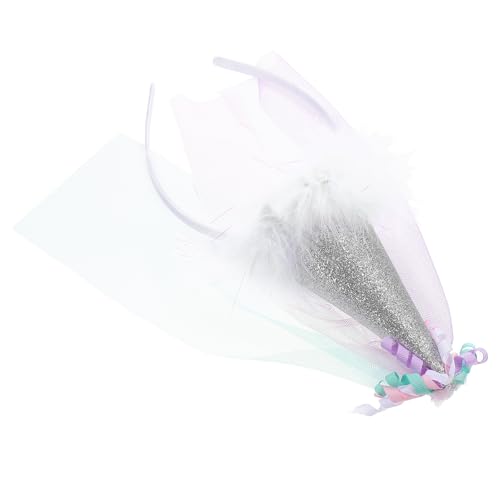 Ipetboom Elegant Mini Hut Und Netz Hoops Haarschmuck Für Partys Süßes Bequemes Haardekor Für Erwachsene Für Geburtstagsfeiern Und Karneval von Ipetboom