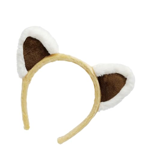 Ipetboom Stirnband mit Katzenohren tierhaarreifen haar spangen haar klammern geschenke geburtstag haar clip wedding favours Cosplay schmücken Ausgabekarte Kopfbedeckung Mädchen Flanell von Ipetboom