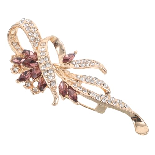 Ipetboom Strass Blumenbrosche Strass Brustnadel Vintage Blumen Corsage Schal Clip Für Frauen Und Mädchen Brautschmuck Hochzeitsfeiern Abschlussbälle von Ipetboom