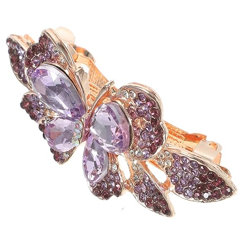 Ipetboom Schmetterlings-haarspange Mit Strass Für Frauen Eleganter Haarschmuck Geeignet Für Dickes Und Dünnes Haar Perfektes Accessoire Für Hochzeiten Partys Und Fotoshootings von Ipetboom